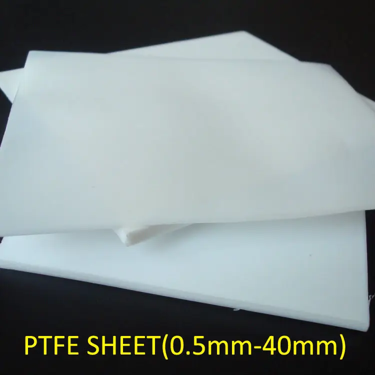 100% virgin PTFE sheet 0.5mm-40mm heat resistant ptfe plastic