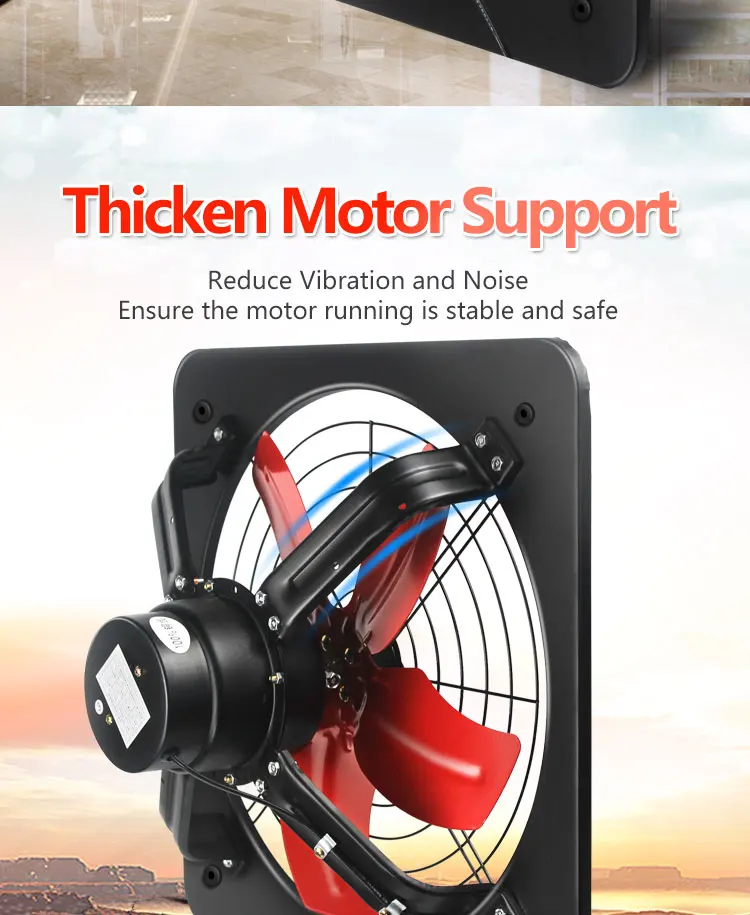 Dual Ball Exhaust Fan, Axial, 220 V, Electric - detail 10