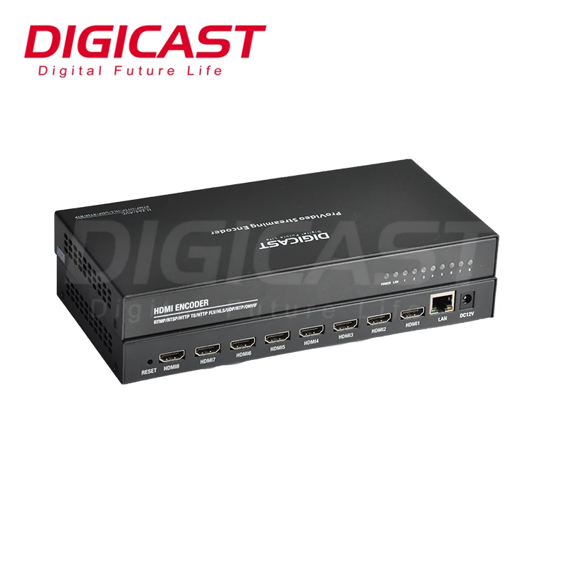 Multi Screen Multi Protocol Live Stream Encoder H.264 1080P 60 FPS AC3 Audio RTMP IPTV Encoder
Multi Screen Multi Protocol Live Stream Encoder H.264 1080P 60 FPS AC3 Audio RTMP IPTV Encoder