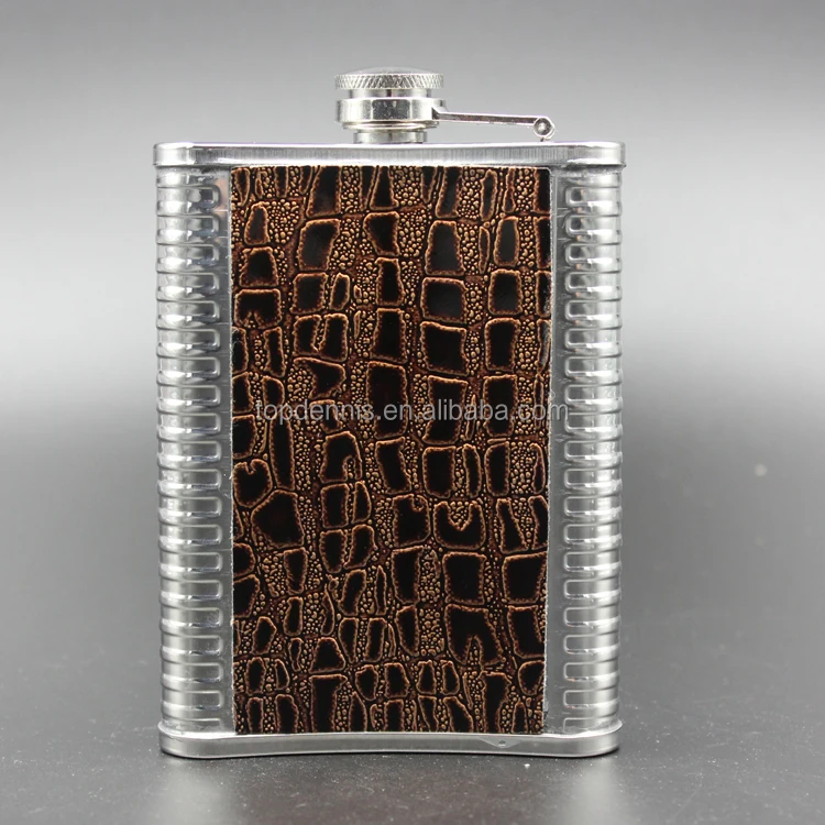 specifications high quality 6oz stainless steel hip flask with