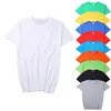 Customized Unisex Wholesale plain white printing sports tshirt