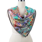 Fashion Classic Style Natural 100% Pures Square Silk