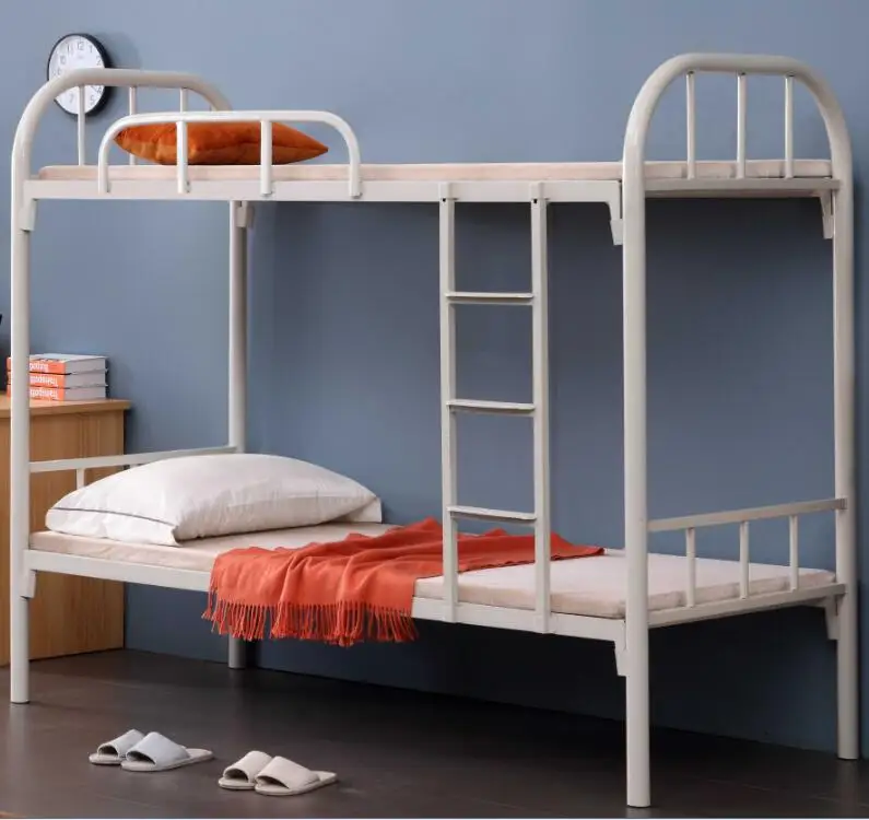 Foshan Low Price Modern Metal Iron Bunk Bed New Design Furniture Dorm Bedroom Metal Double Decker Bed Buy Iron Bunk Bed Kids Double Deck Bed Single