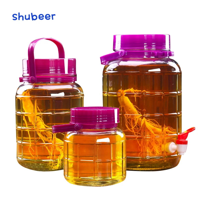 wholesale large vintage glass storage jars with lid and a tap for food, Semi-transparent
wholesale large vintage glass storage jars with lid and a tap for food, Semi-transparent