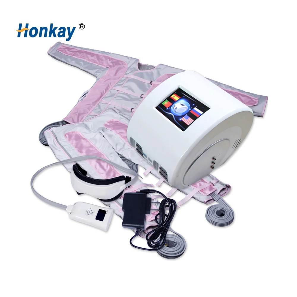 Far infrared sauna pressotherapy suspender + sleeve slimming blanket beauty salon equipment, White
Far infrared sauna pressotherapy suspender + sleeve slimming blanket beauty salon equipment, White