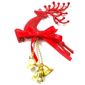 decoration deer bell hanging ornament christmas gifts xmas tree