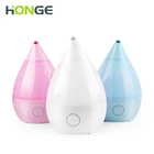 Hot sale ROHS drop-shaped ultrasonic air aroma humidifier perfume LED night-light diffuser for household on sale