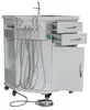 Medical Hospital Dental Clinic Use Mobile Stainless Steel Dental Cabinet Furniture with drawer