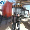 Semi-continuous type tire pyrolysis oil distillation machine to diesel
