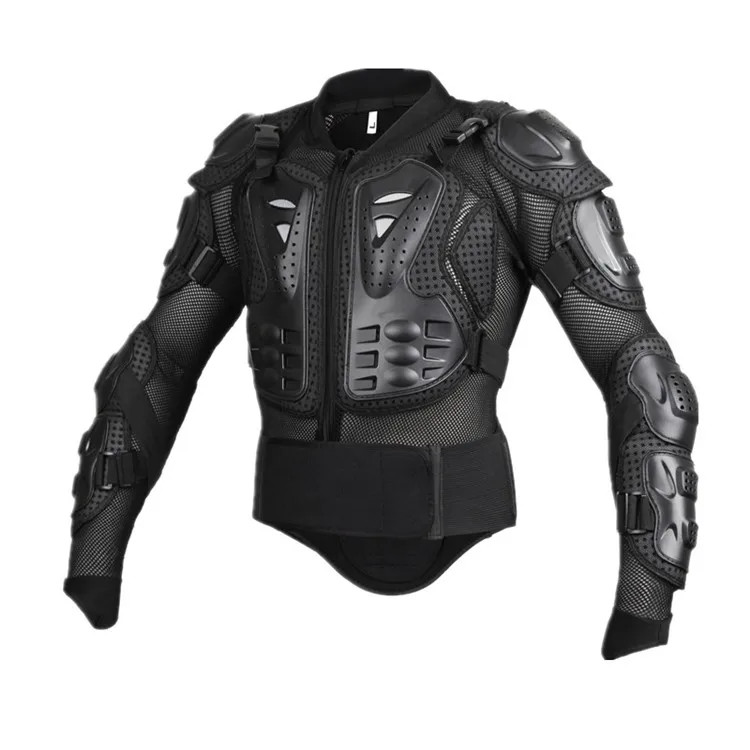 

Wosawe Mens Mesh Motorcycle Protective Jacket With Armor Full Body Spine Chest Shoulder Arm Protector Gear for Motorbike, As picture