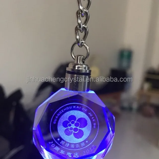 advertising gifts party gift crystal custom key chain