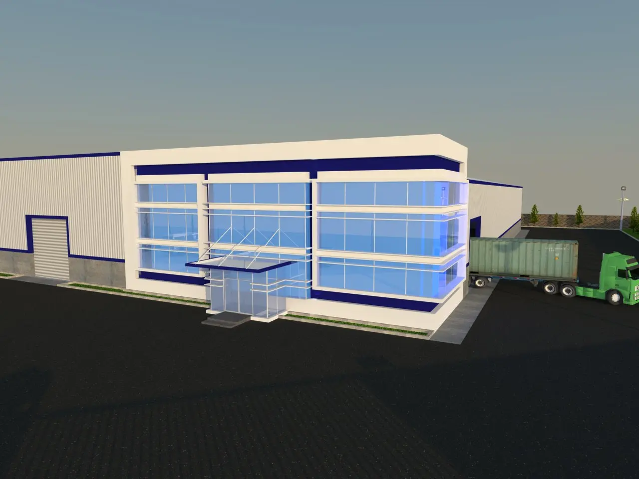 Steel Construction Warehouses