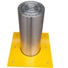 304 Stainless Steel Pipe Safety Hydraulic Rising Bollard