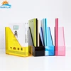 Acrylic office storage rack translucent simple A4 desktop folder a grid of more color creative file holder