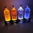 aluminum LED bottle pedestal,Manufacturers selling bottle glorifiers led light stand