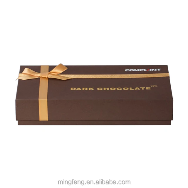 high class food grade paper food gift packaging chocolate box