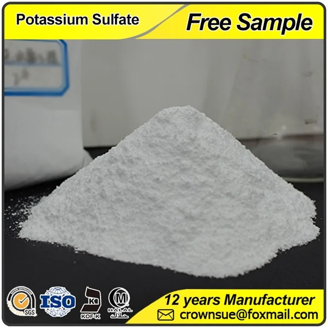 crownsue chemicals factory full of food grade potassium sulphate