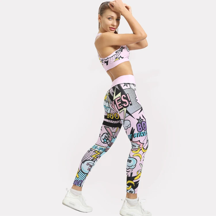 2019 Hot Sale Two Pieces New Pattern Sportswear Women Gym Fitness Tops + Leggings Running Wear
2019 Hot Sale Two Pieces New Pattern Sportswear Women Gym Fitness Tops + Leggings Running Wear