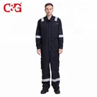 Flame retardant 4.5OZ Aramid IIIA coverall safety coats