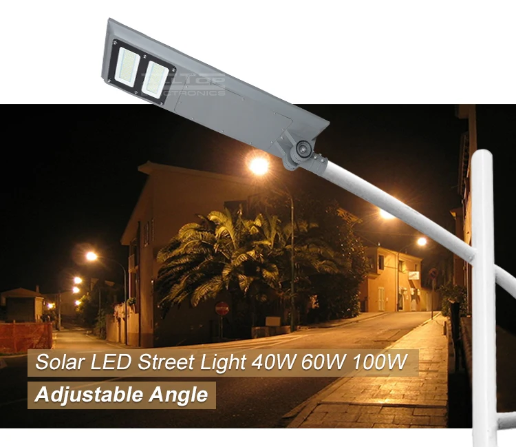 ALLTOP Waterproof ip65 40w 60w 100w integrated all in one led solar street light price