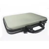 Gray Hard Shell Protective Storage Carrying PET Hard Briefcase Waterproof Luxury Mens Laptop Bag