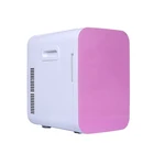 Glass door surface 78W 20L Digital display portable fridge 12V mini freezer for car