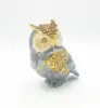 New Design Enamel Jeweled Luxurious Owl Jewelry Trinket Box