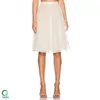 SK059 China Wholesale Tulle White Mesh Ladies Midi Skirts
