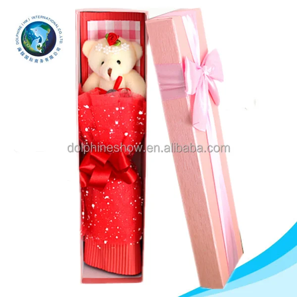bear valentine gift cartoon mothers day gift set cheap wholesale