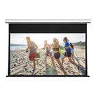 100 Inch hd 4k Tubular Motor Motorized Projector Screen with Remote Control H-ER100
