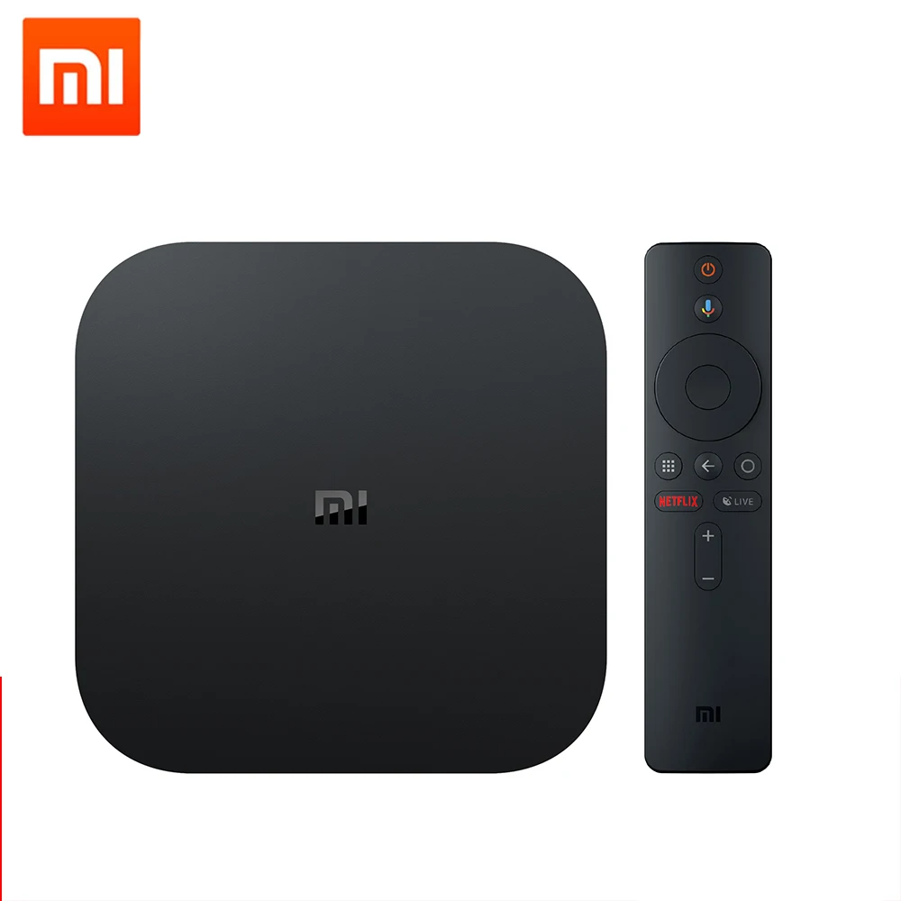New generation xiaomi mi Smart TV Box S 4K Google Assistant Quad Core Android 8.1 Set Top Box, Balck
New generation xiaomi mi Smart TV Box S 4K Google Assistant Quad Core Android 8.1 Set Top Box, Balck