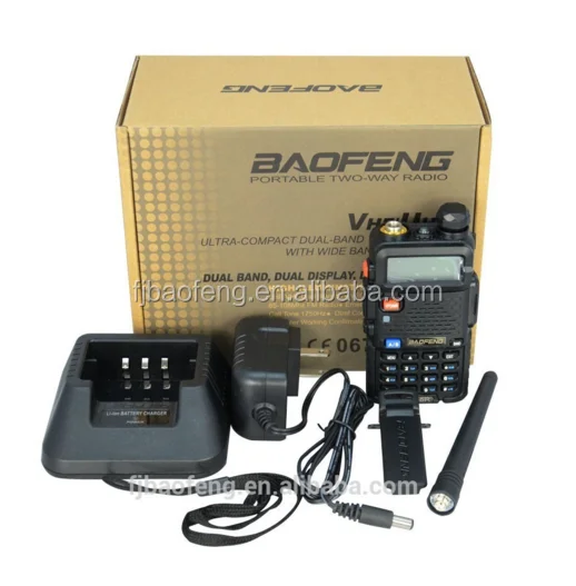 Baofeng uv 5r a buon mercato fm pocket radio dual band doppio display walkie talkie - ANKUX Tech Co., Ltd