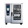 Italian Imported factory price multifunctional rational electric 6 trays combi steam oven