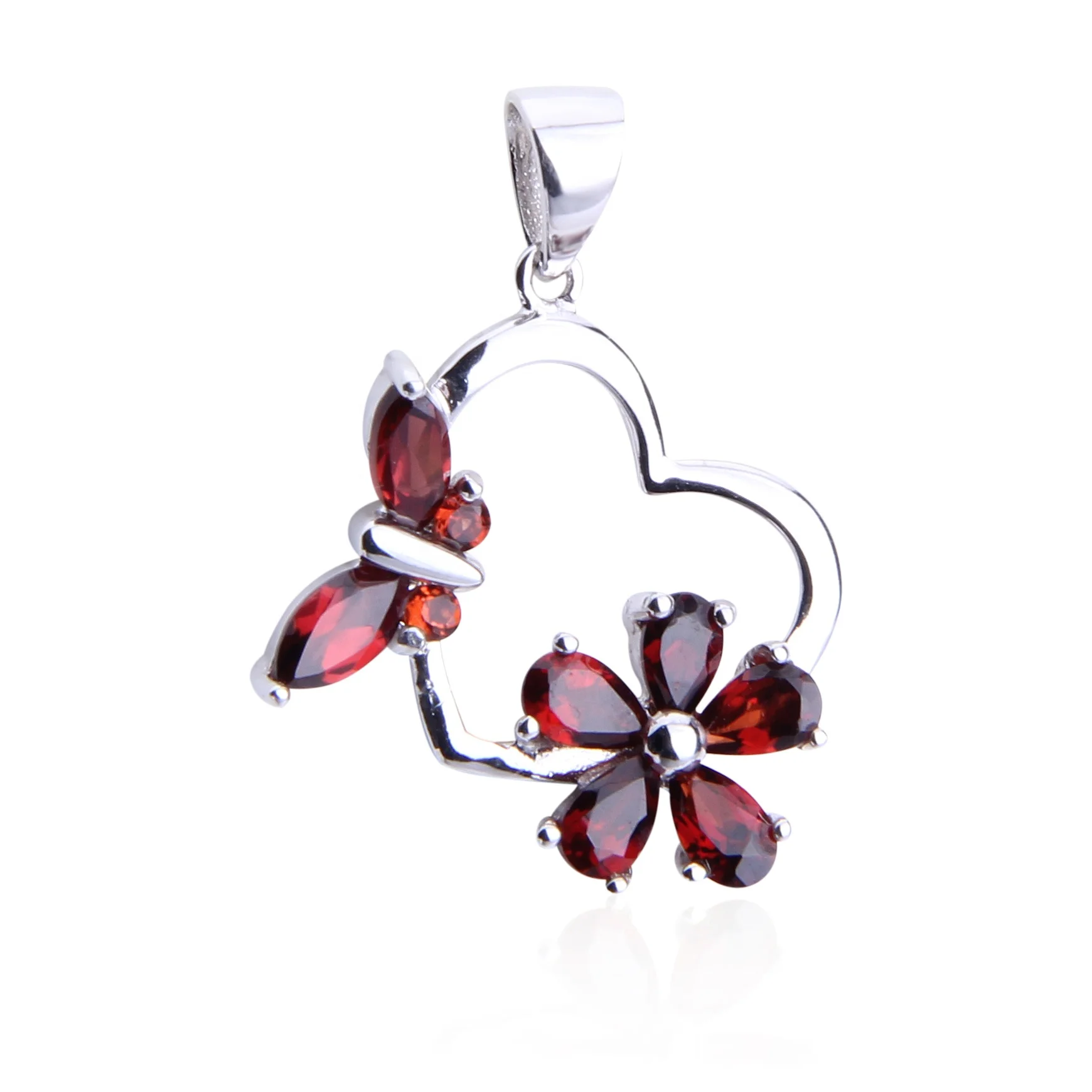 Abiding natural garnet gemstone 925 sterling silver custom charms pendant fashion heart flower pendant
Abiding natural garnet gemstone 925 sterling silver custom charms pendant fashion heart flower pendant