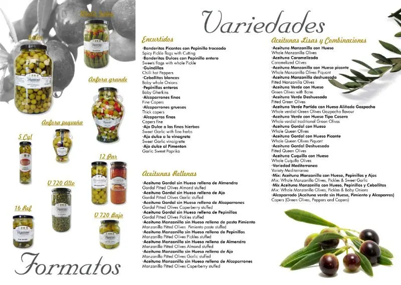 fresh manzanilla olives