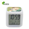 Minimalistic Blanks LED Color Change Digital Alarm Clock for Sublimation from LOPO