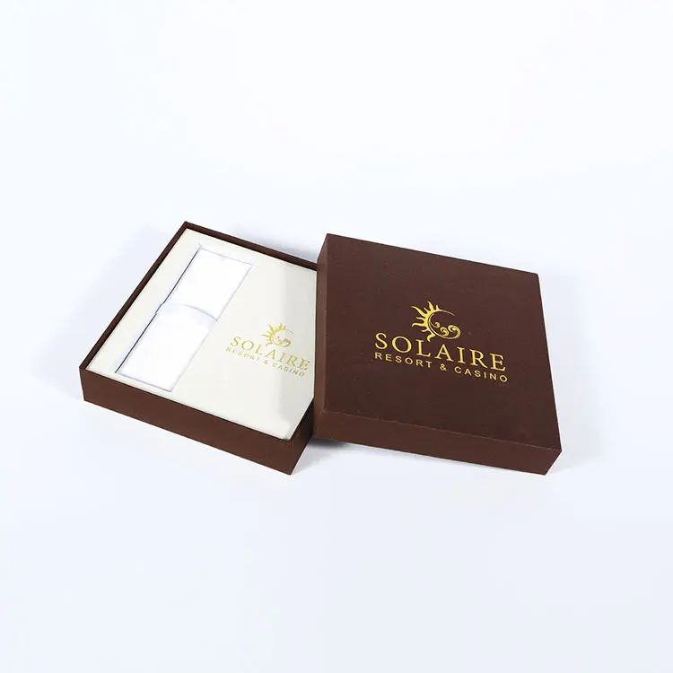 custom new design decorative book packaging paper boxes