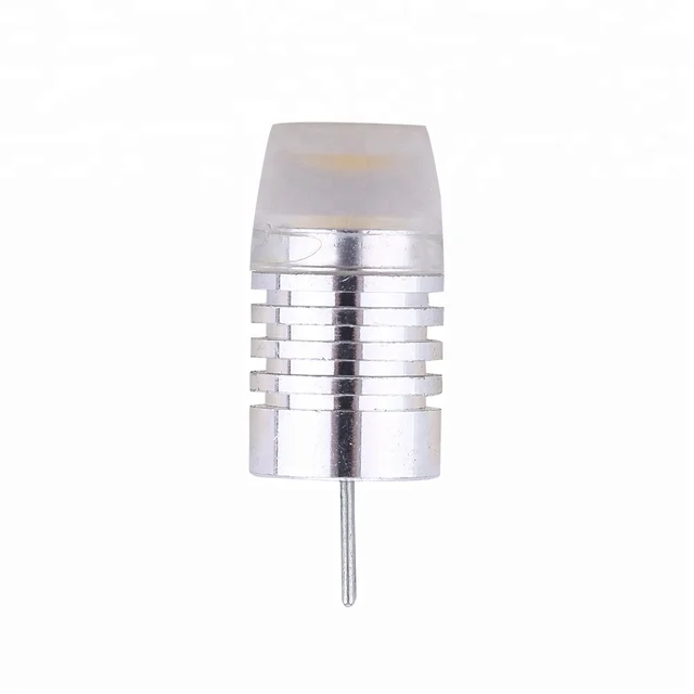 卸売 G4 LED 屋内照明 COB LED トウモロコシ 1.5 ワット DC 12 ボルトアルミ + PC カバー G4 ミニ LED