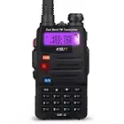 KSUN UV5D-H1 Walkie Talkie VHF&UHF Radio Walkie Talkie Long Range Two Way Radio