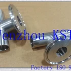 sanitary stainless steel weld cross pipe fittings custom parts 1" and 1/2"
