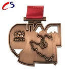 High Quality Free design Custom Sport decorative metal medallions , Cheap medals for sale