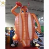 giant advertising inflatable hot dog fast food products