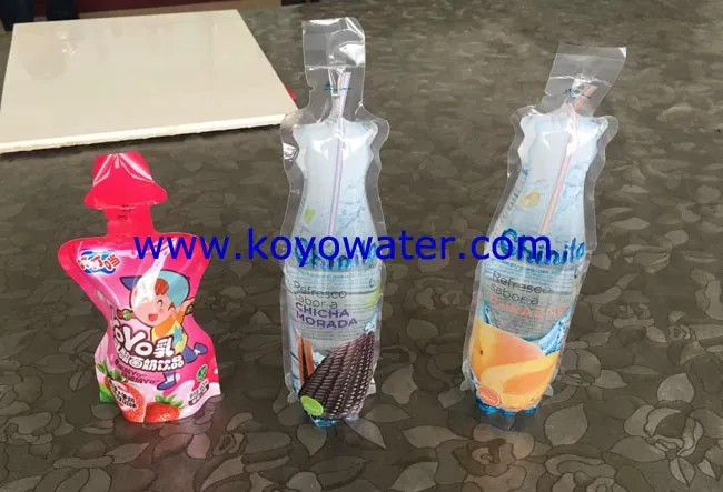 Koyo plastic customize juice bags filling machine