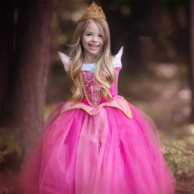 kids party fancy tulle dress for girls christmas gift fairy