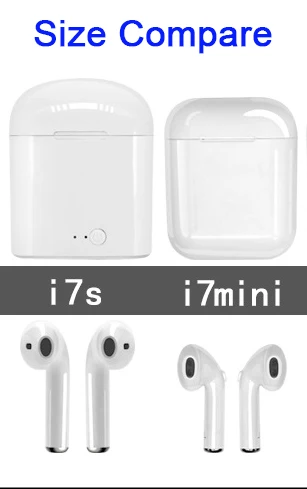i7 mini tws Earbuds, BT 5.0 wireless headphones earphone earbuds with 350mah charging case smaller than i7s tws - ANKUX.COM
