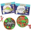 DIY Kids craft paint your own DINOSAUR FOSSIL Painting Set