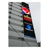 Alibaba express outdoor led media facade screen video display transparent led screen install round the big building