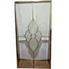 Embroidered Glass for Wine Cabinet Door Colored Stained Glass Inserts Kitchen Cabinet Doors