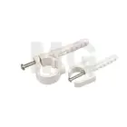 plastic gas pipe bracket shelving support brackets