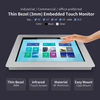 15inch Infrared Touch Embedded Industrial Monitor
